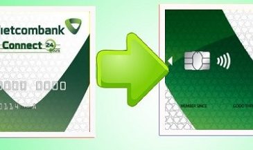Hướng dẫn Cách Đổi Thẻ Từ sang Chip Vietcombank Online