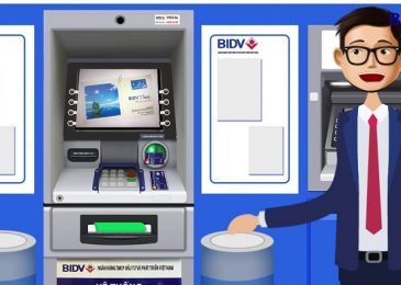 Cách rút tiền không cần thẻ BIDV, bằng mã QR tại cây ATM 2022