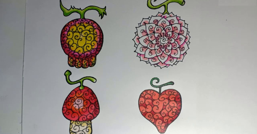 Hình vẽ trái ác quỷ hiếm trong Blox Fruit