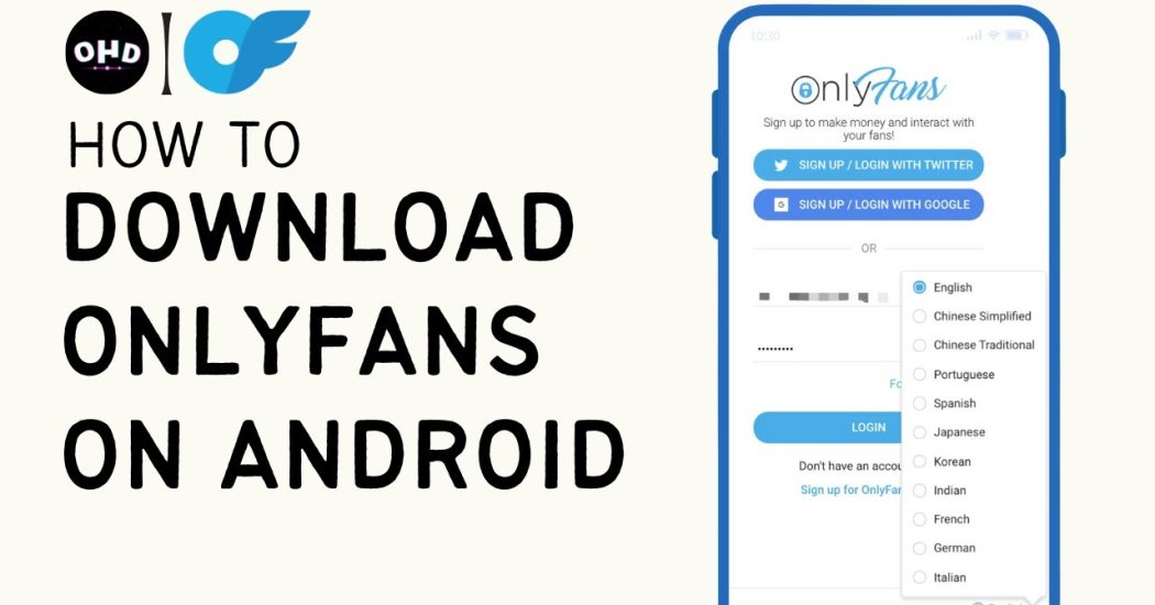 Cách tải onlyfans Android