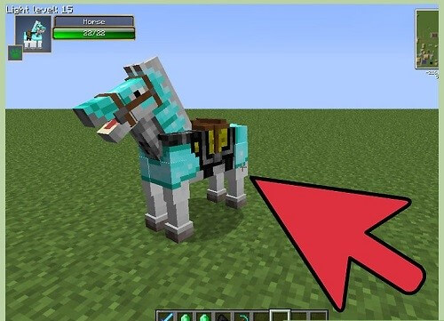 Cách mặc giáp cho ngựa trong Minecraft
