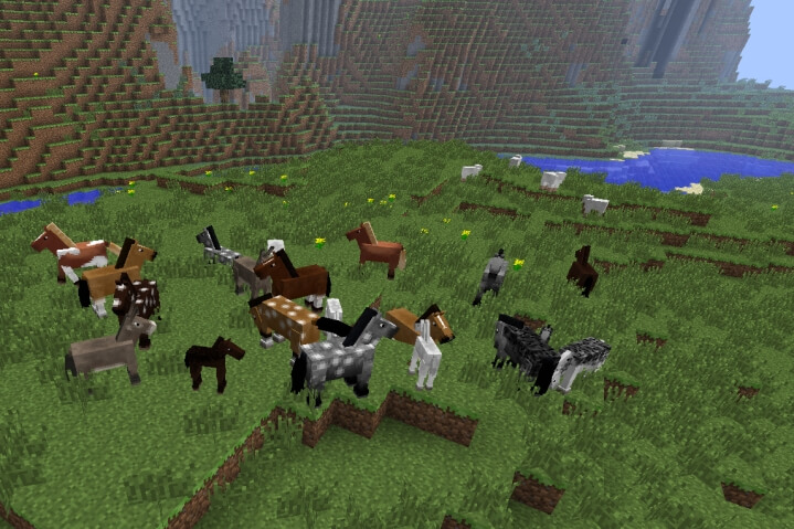 Cách thuần phục ngựa trong Minecraft PE