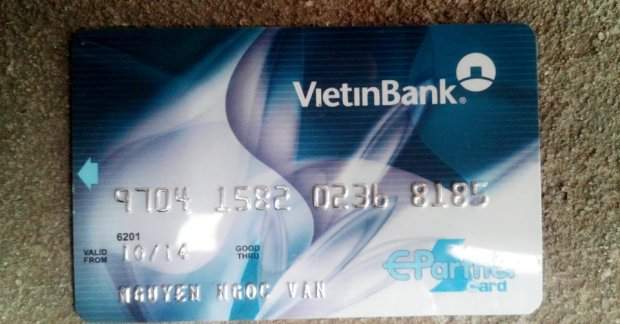 Số tài khoản thẻ ATM Vietinbank ghi ở đâu, có bao nhiêu số? Xem ở