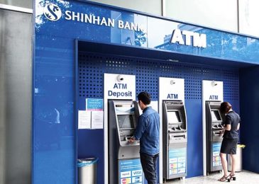 Thẻ Shinhan bank rút được ở những cây atm nào, ngân hàng nào, số tiền tối đa/1 lần