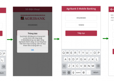 Cách Lấy Mã Kích hoạt Agribank E-Mobile Banking Trên Điện Thoại