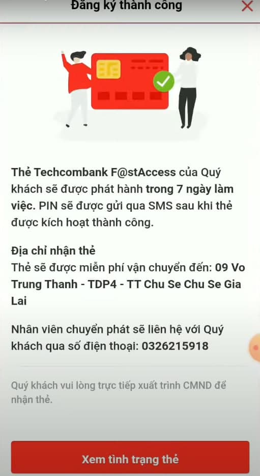 thong-bao-doi-the-chip-techcombank-online-thanh-cong