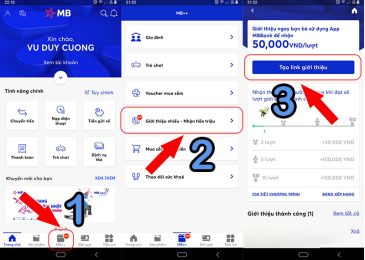 Cách Chia sẻ Gửi link Mb Bank giới thiệu kiếm tiền dễ nhất 2024