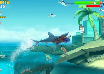 Hungry Shark Hack evolution full tiền full kim cương apk mod 2024