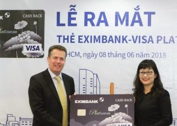Thẻ tín dụng Eximbank visa platinum cash back ưu đãi tốt nhất 2023