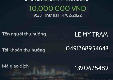 Cách sửa nội dung chuyển tiền Vietcombank trên App 