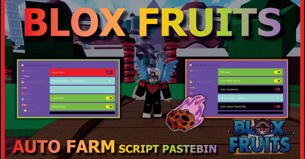  Cách hack blox Fruit auto farm