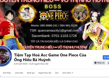 Top 10 Shop bán acc Huyền Thoại Hải Tặc Uy Tín nhất 2024 – Shop Acc HTHT