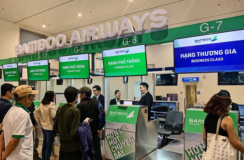 Cách check in vé máy bay điện tử Bamboo tại sân bay