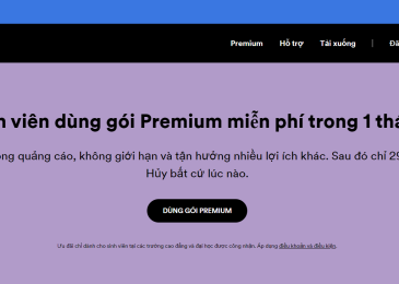 Cách đăng ký spotify premium sinh viên miễn phí 3 tháng không cần thẻ 2023