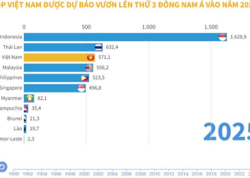 Bảng xếp hạng GDP các nước Đông Nam Á 2023-2024 – Việt Nam đứng thứ mấy cao hay thấp