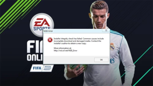 Lỗi không vào được Fifa Online 4 mobile