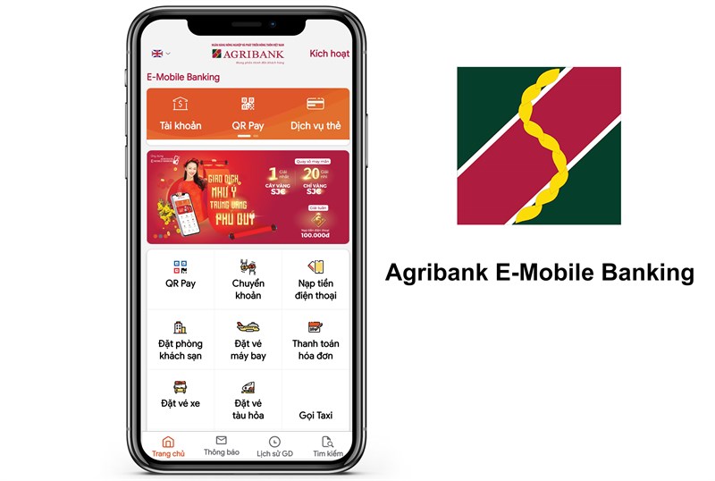 đăng ký agribank e-mobile banking khi đã có thẻ