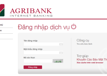 Cách đăng nhập Agribank bằng số tài khoản trên điện thoại