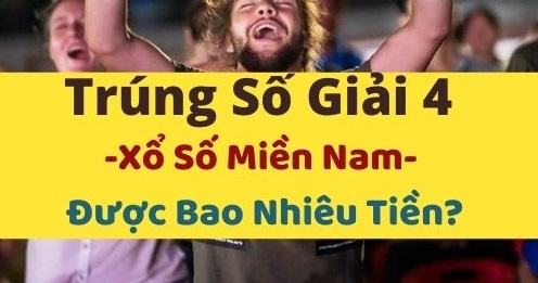 Trúng 5 số cuối giải 4 được bao nhiêu tiền