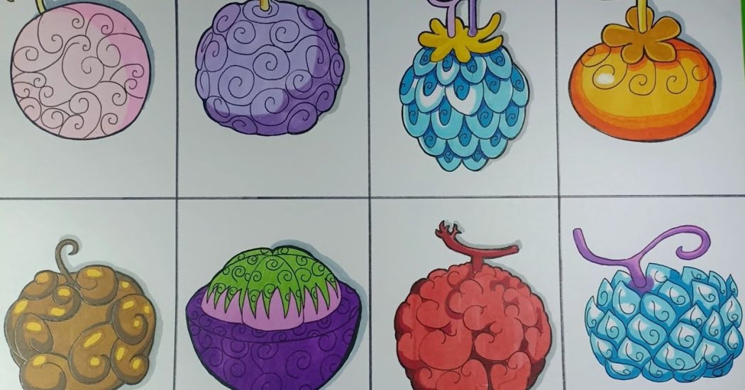 Hình vẽ trái ác quỷ đẹp trong Blox Fruit