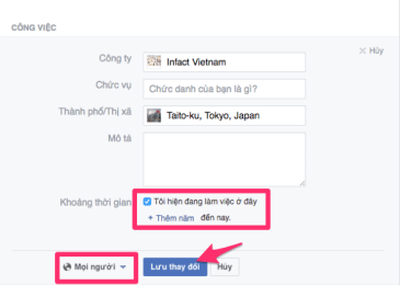 Sửa lỗi không tìm thấy nơi làm việc trên Facebook 100% thành công 2024