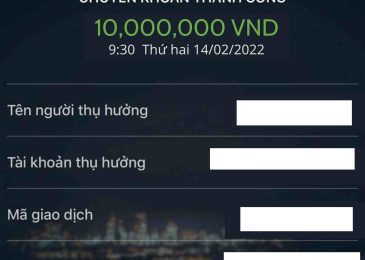 Cách sửa nội dung chuyển tiền Vietcombank trên App 