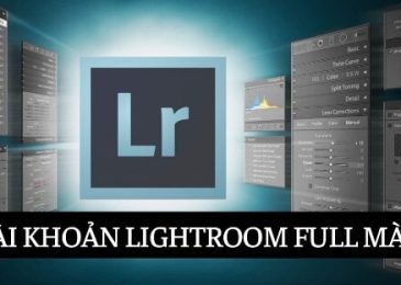 Share tài khoản Lightroom Full màu miễn phí iOS/Android 2024