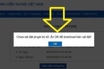 Sửa lỗi VNPT-CA Plugin chưa được cài đặt hoặc chưa được bật 2024