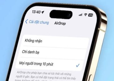 Cách bật Airdrop mọi người, 10 phút, vĩnh viễn, không giới hạn thời gian 2024