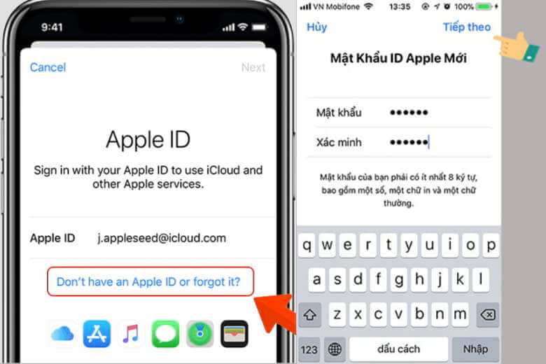 cách đăng xuất icloud khi bị mất điện thoại