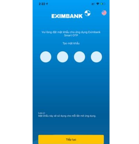 cách đổi mã pin eximbank trên điện thoại
