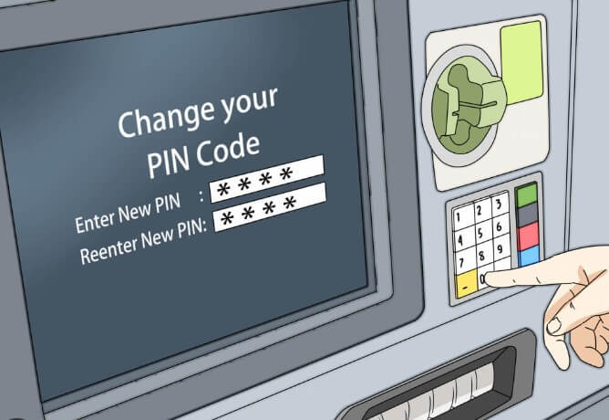 Cách đổi mã pin thẻ ATM PVcomBank