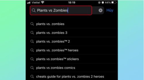 cách tải plants vs zombies 2 trên điện thoại