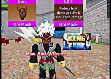 Cách lấy Oni Mask trong King Legacy 2024