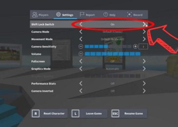 Cách bật Shift Lock trong Roblox trên điện thoại, PC 2024