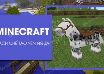 Cách chế tạo Yên Ngựa trong Minecraft PE, Trial chi tiết 2024