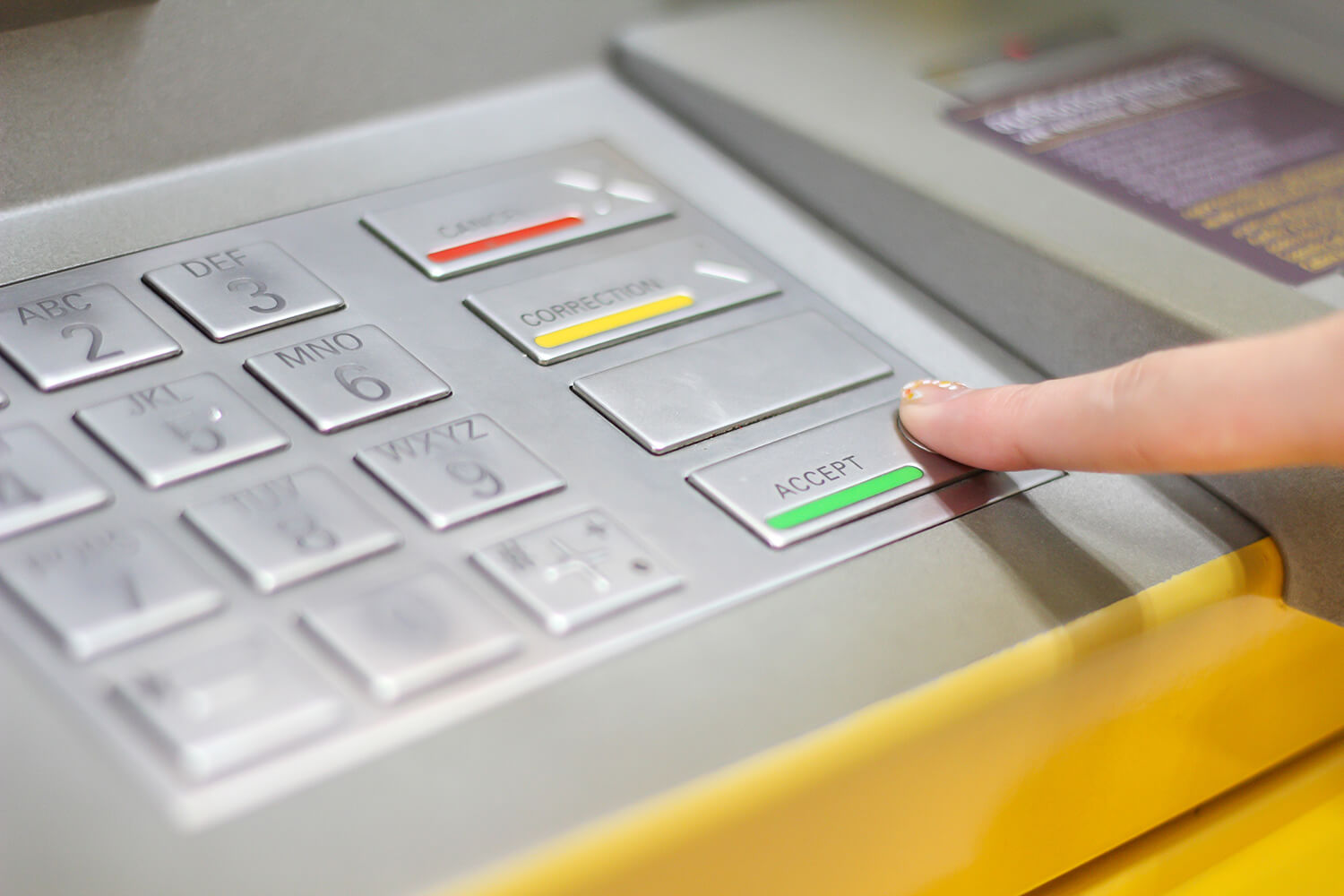 Cách đổi mã PIN VIB tại cây ATM - Bước 3