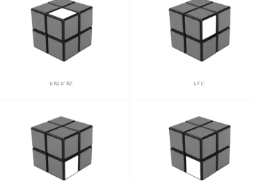 Cách giải Rubik 2×2 nâng cao 1 look chi tiết 2024