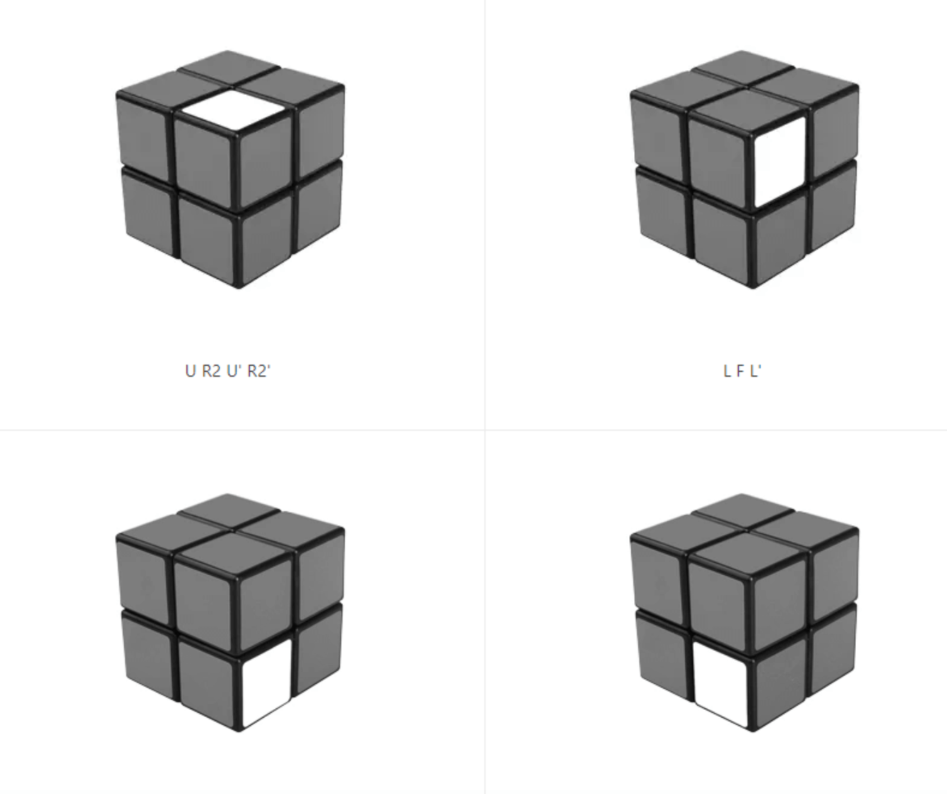 Cách giải Rubik 2×2 nâng cao 1 look chi tiết 2024 - NganHangAZ.com