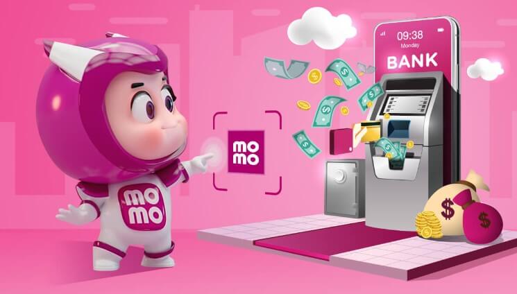cách kiểm tra tài khoản ngân hàng trên Momo