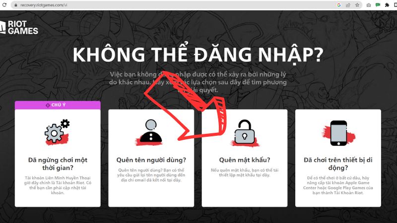 cách lấy lại tài khoản riot bằng gmail