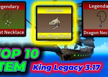 Cách lấy tất cả item trong King Legacy 2024