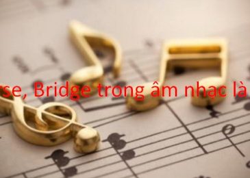 Verse, Bridge trong âm nhạc là gì?