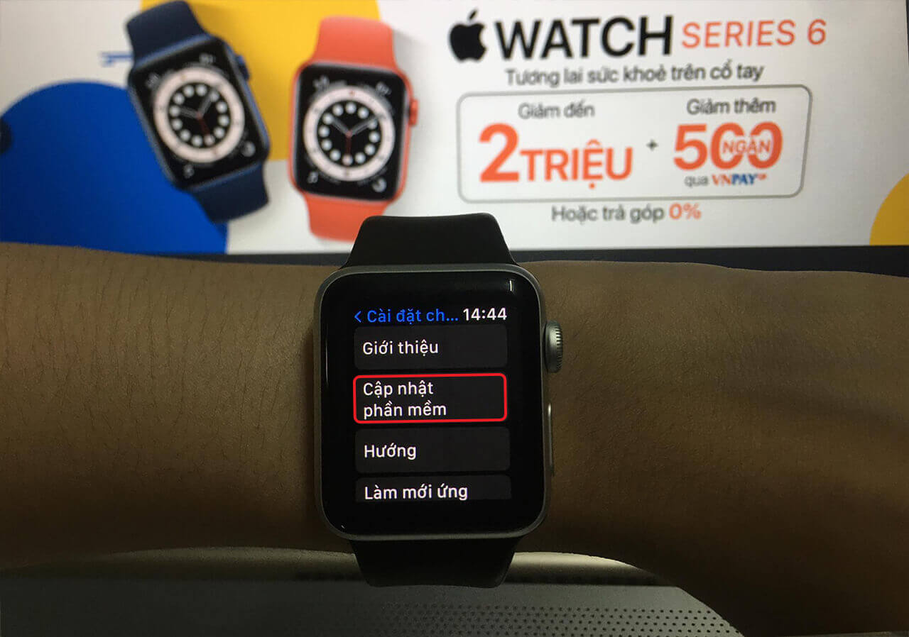 Cách cập nhật Apple Watch trên thiết bị