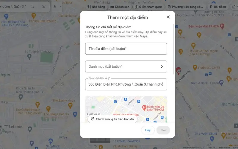 Cách đăng ký địa chỉ trên Google Map cho doanh nghiệp qua trình duyệt
