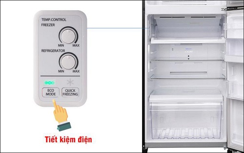 Cách điều chỉnh nhiệt độ tiết kiệm điện tủ lạnh Toshiba
