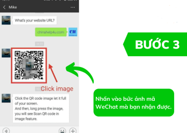 Cách quét mã WeChat cho người khác chi tiết 2024