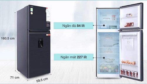 Cách sử dụng tủ lạnh Toshiba 311 lít