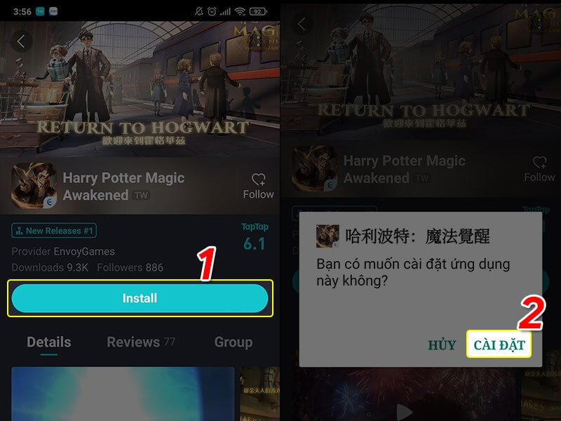 Cách tải Harry Potter: Magic Awakened trên Android