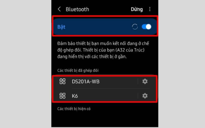 ghép nối 2 thiết bị Bluetooth trên 1 điện thoại